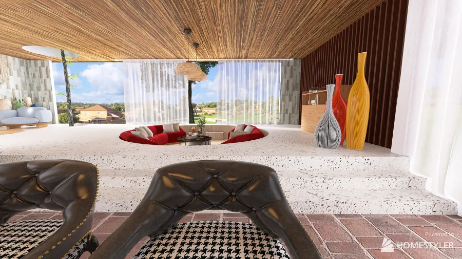 Project Sunken Space...... Summer House 3d design renderings
