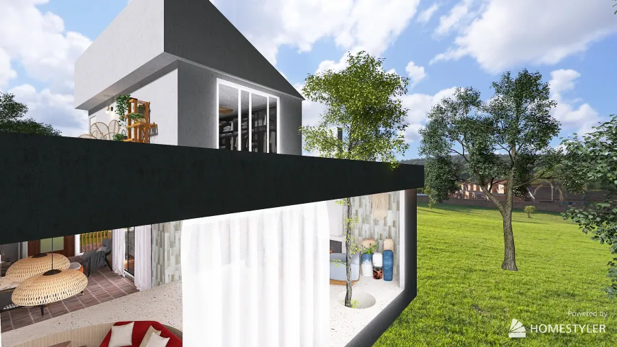 Project Sunken Space...... Summer House 3d design renderings