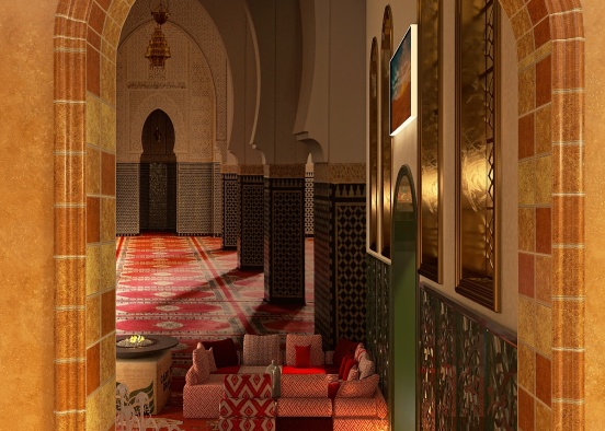 Hammam Marrakech Design Rendering