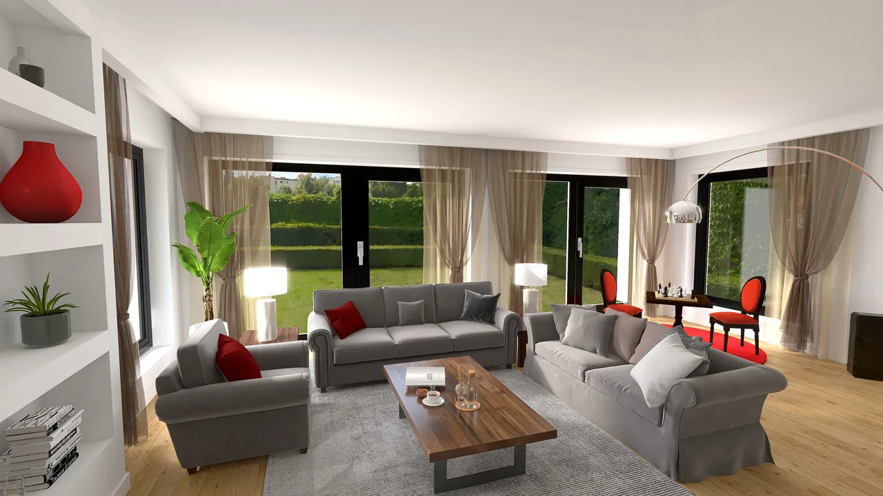 LivingRoom 3d design renderings