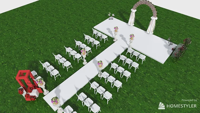 Wedding Setup 3d design picture 500