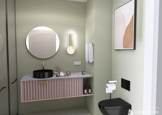 Bathroom Project 1 Design Rendering