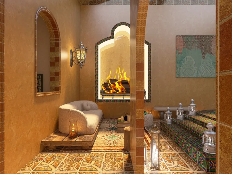 water room 3d design renderings