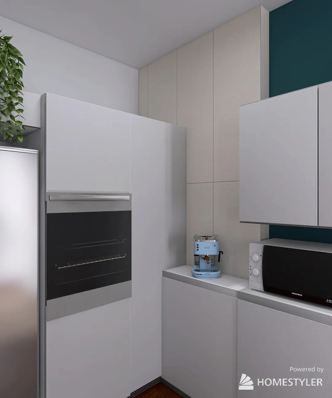 rev02 MONTEVIDEO MILANO cucina 3d design renderings