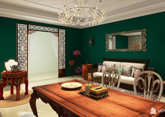 Style Marocain Design Rendering