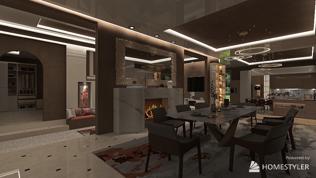 casa spazio 3d design renderings