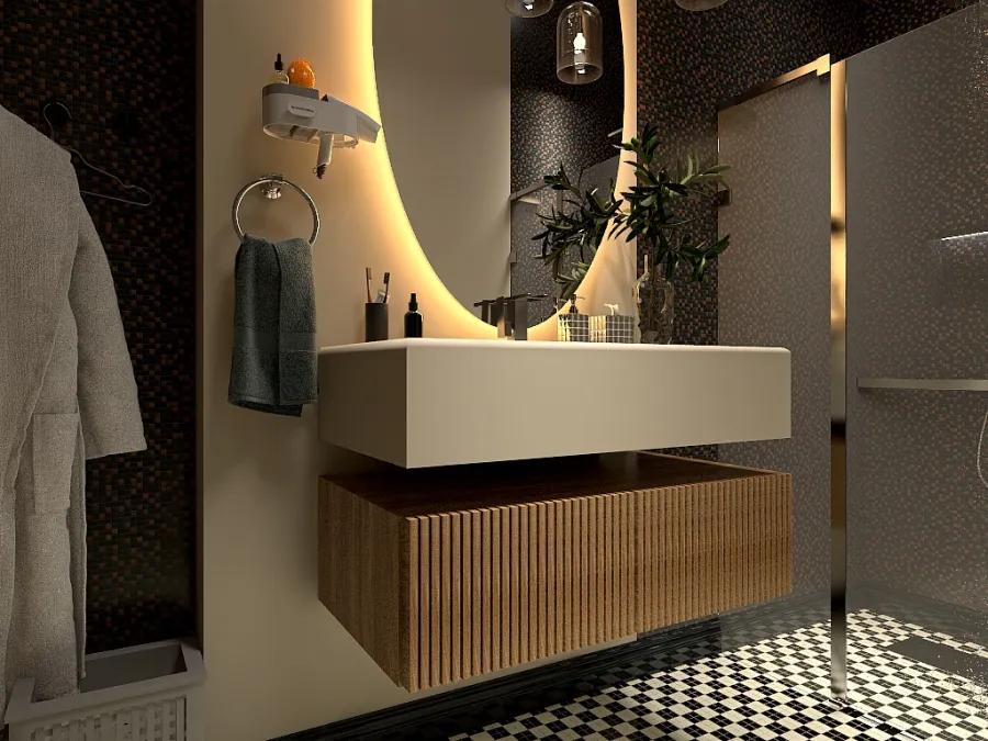 Bathroom5 3d design renderings