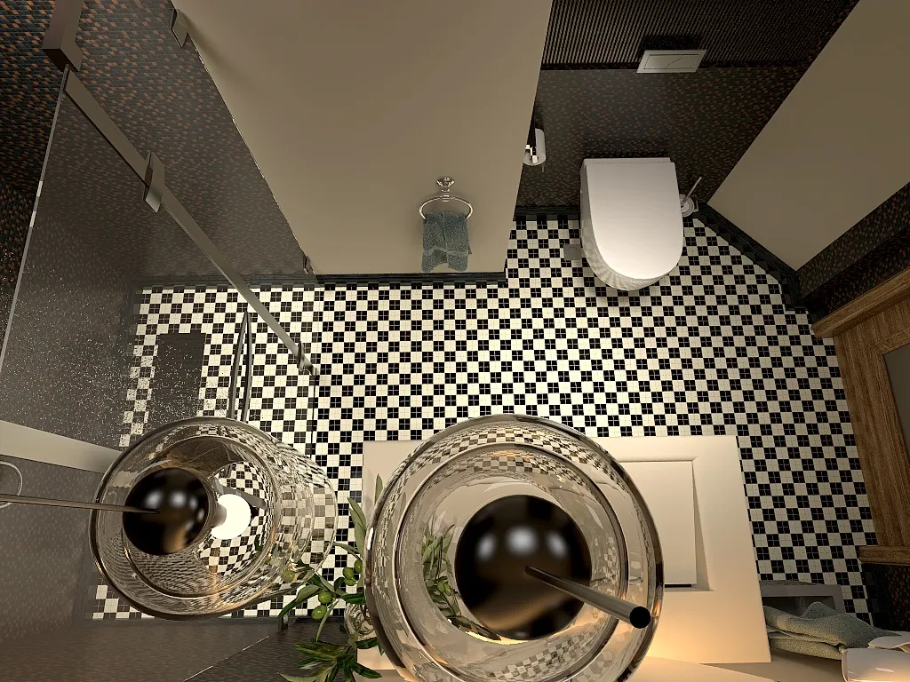 Bathroom 3d design renderings