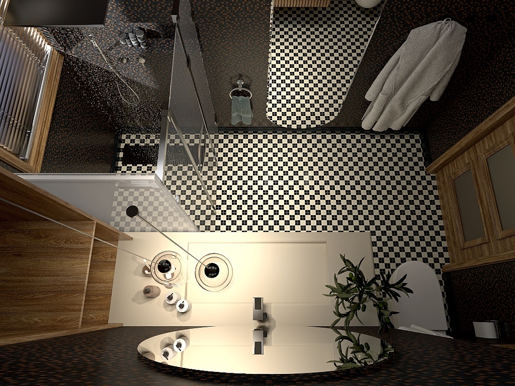 Bathroom4 3d design renderings