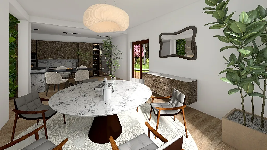 DiningRoom 3d design renderings