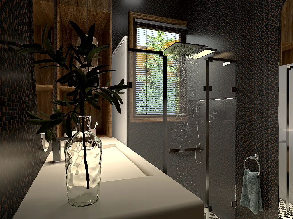 Bathroom 3d design renderings