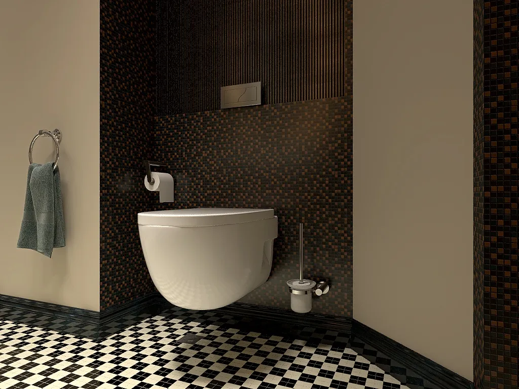 Bathroom 3d design renderings