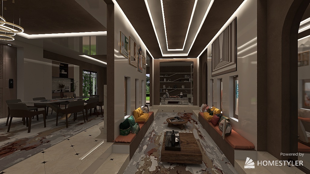 casa spazio 3d design renderings