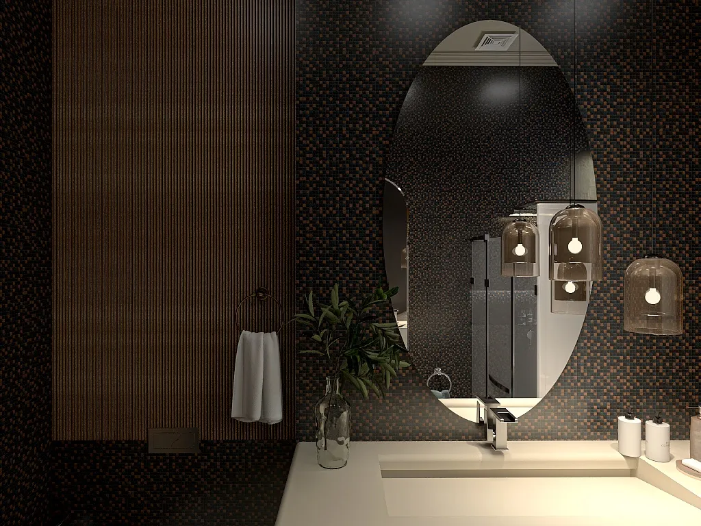 Bathroom 3d design renderings