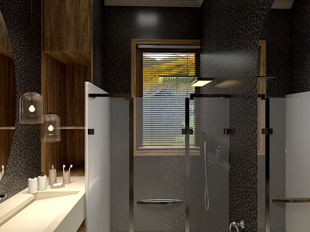 Bathroom 3d design renderings