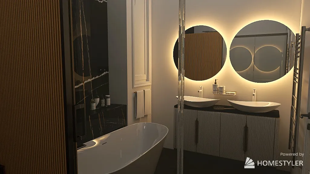 Bathroom 3d design renderings