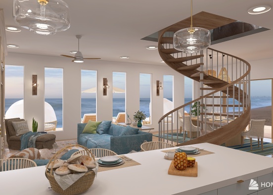 The Grand Beach House Design Rendering