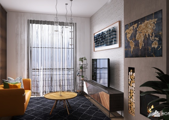Apartment in Newyork Design Rendering
