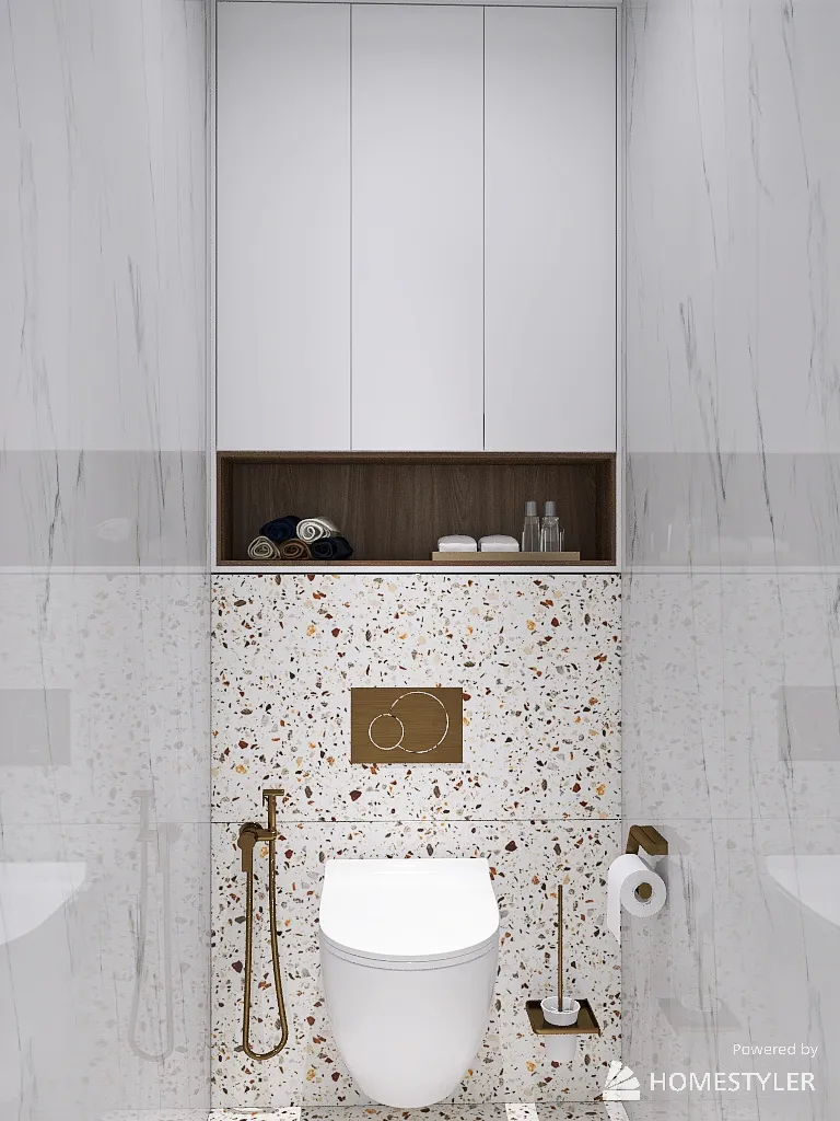 SecondBathroom 3d design renderings