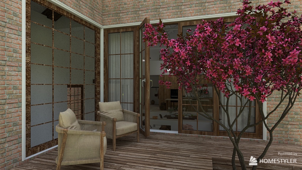 Casa blanca 3d design renderings