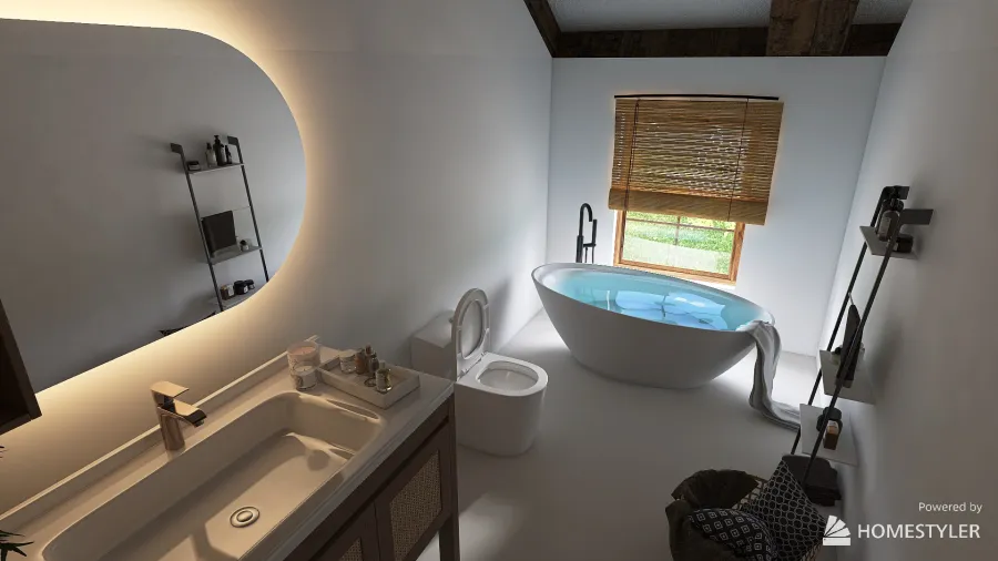 Casa blanca 3d design renderings