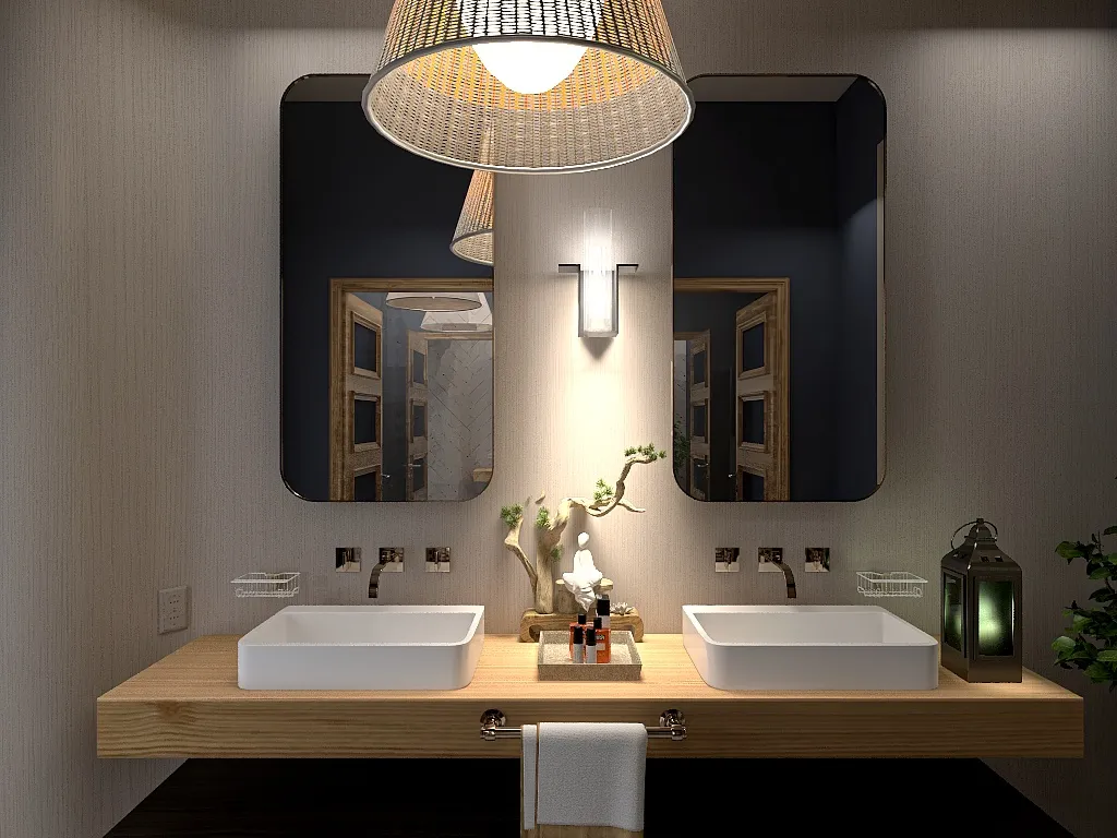 Bathroom 3d design renderings