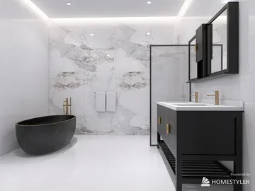 Professional interior design created with Homestyler 3D design software