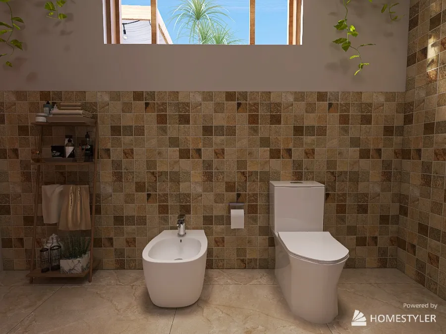 Bathroom 3d design renderings
