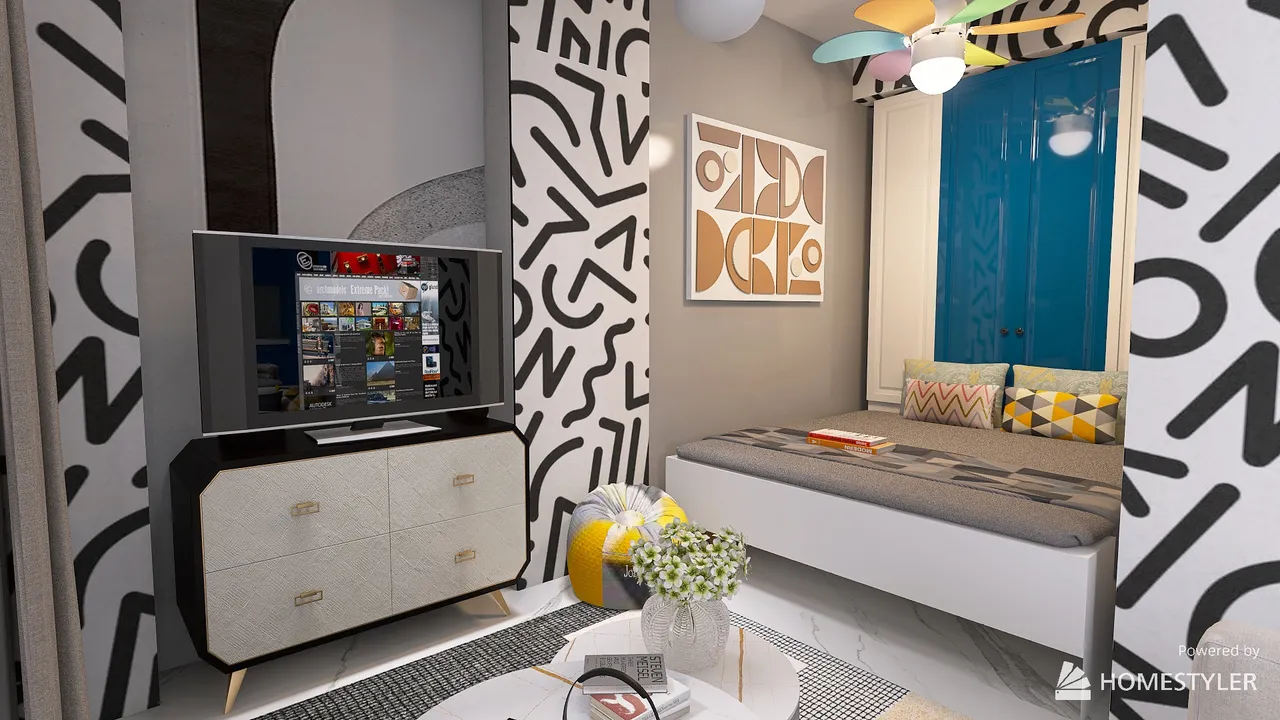 LivingRoom 3d design renderings