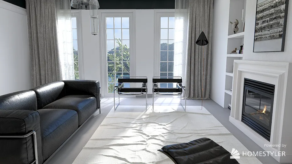 Bauhaus Style Suite | Tropical 3d design renderings