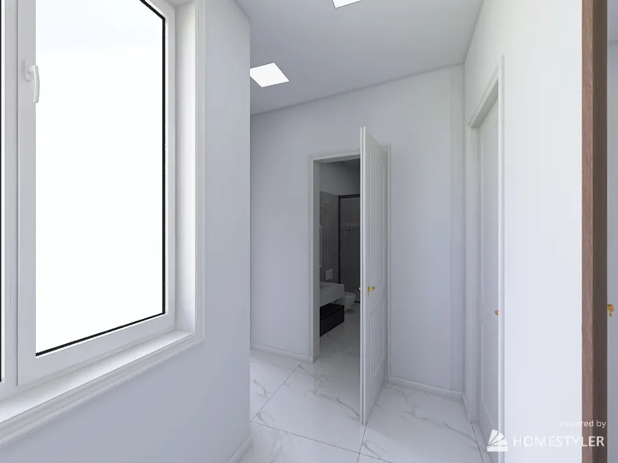 corridoio 3d design renderings