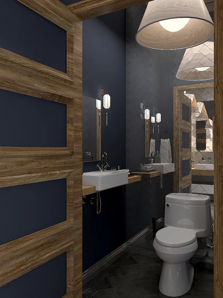 Bathroom 3d design renderings