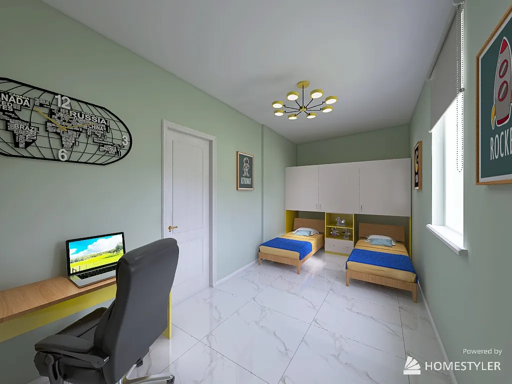 Bedroom 3d design renderings