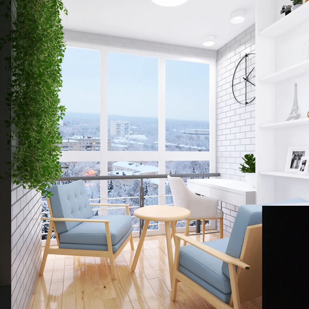 Квартира Пушкино 3d design renderings