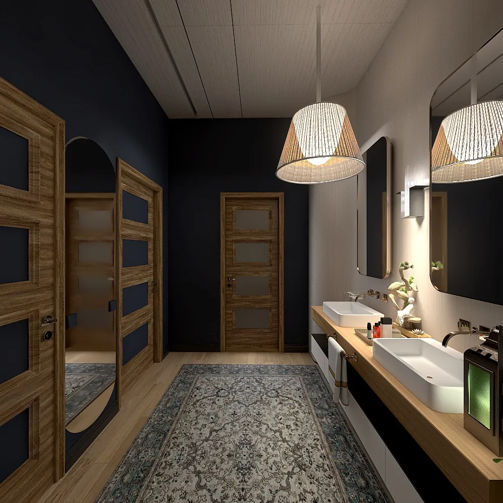 Bathroom 3d design renderings