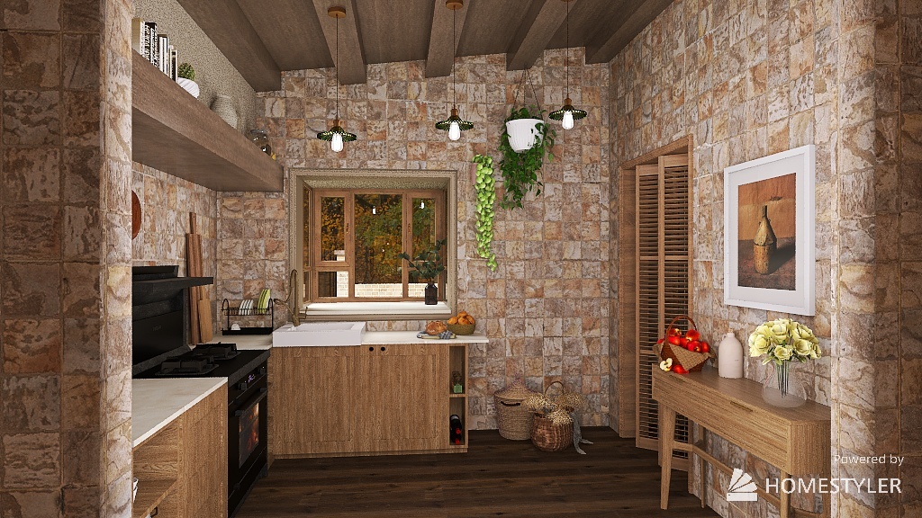 the dream cottage. 3d design renderings