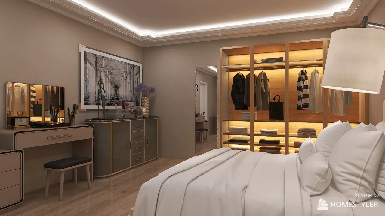 MasterBedroom 3d design renderings