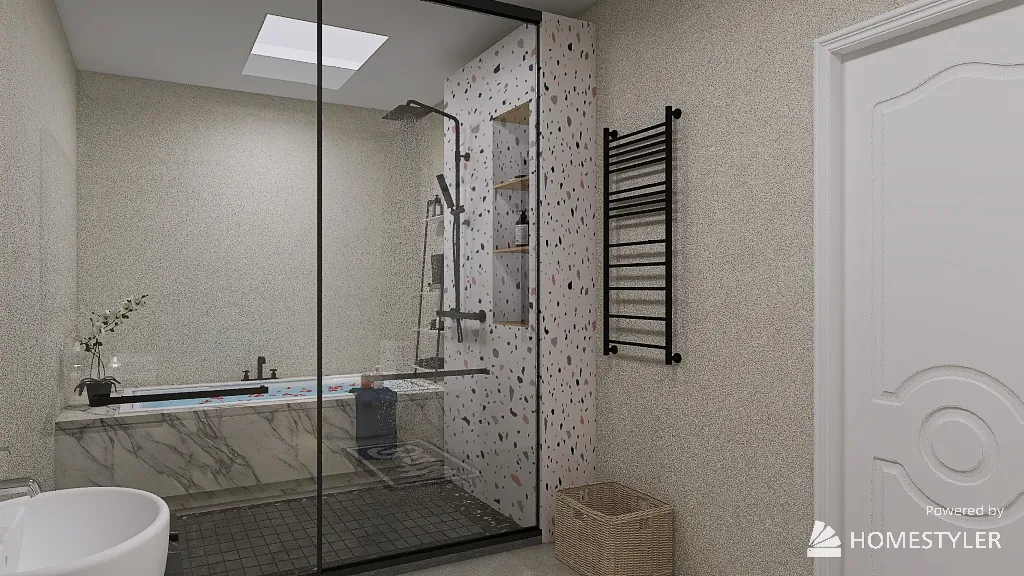 Bathroom 3d design renderings