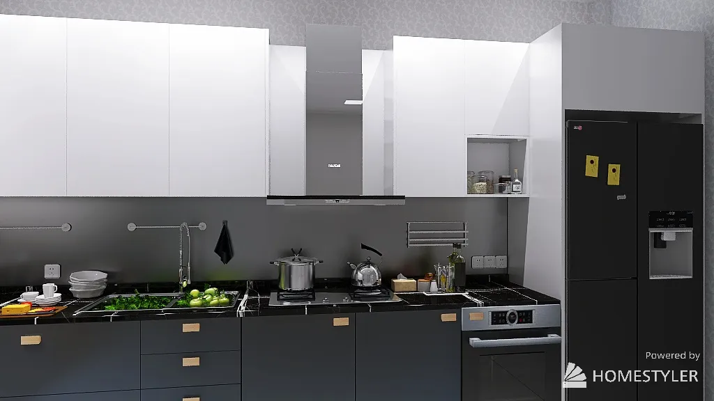 Kitchen 3d design renderings