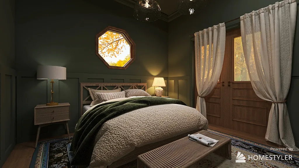 Bedroom 3d design renderings