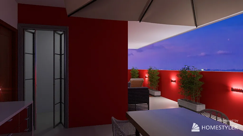 nicolò III terrazza 1 3d design renderings