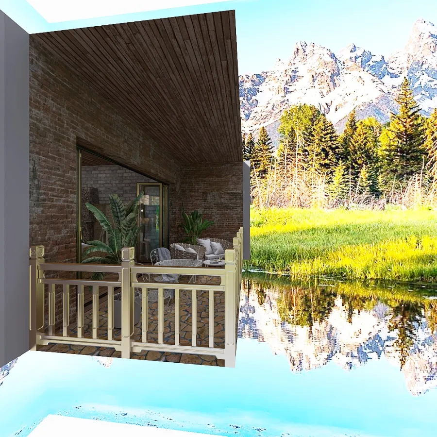 Lakeside Bohemian 3d design renderings