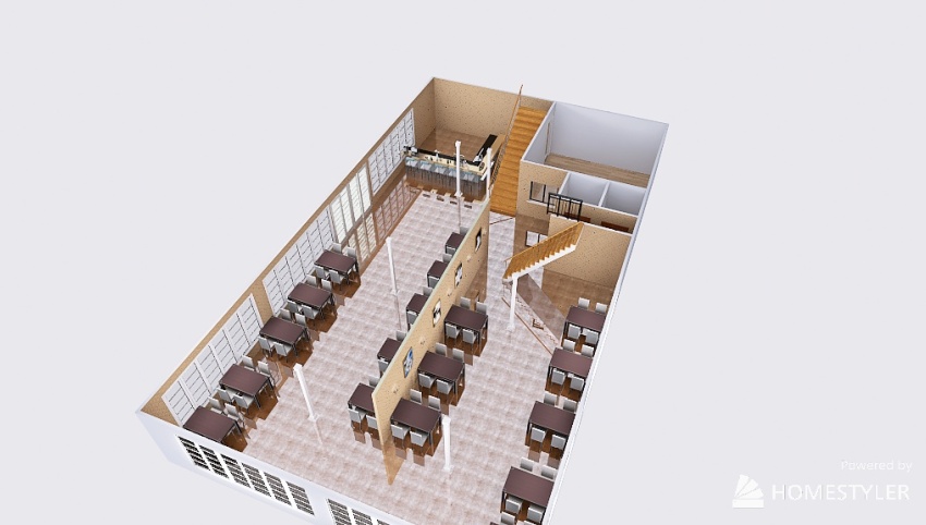 Restaurante 3d design picture 443.54