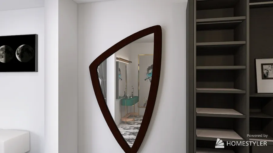 Guest  RM walk-in closet 3d design renderings