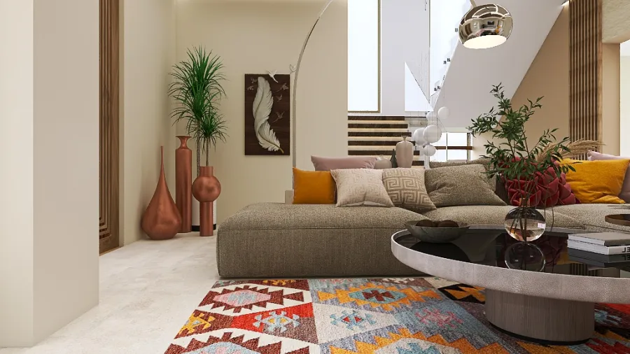 Living Room FF 3d design renderings