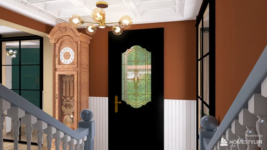 Entrance 3d design renderings