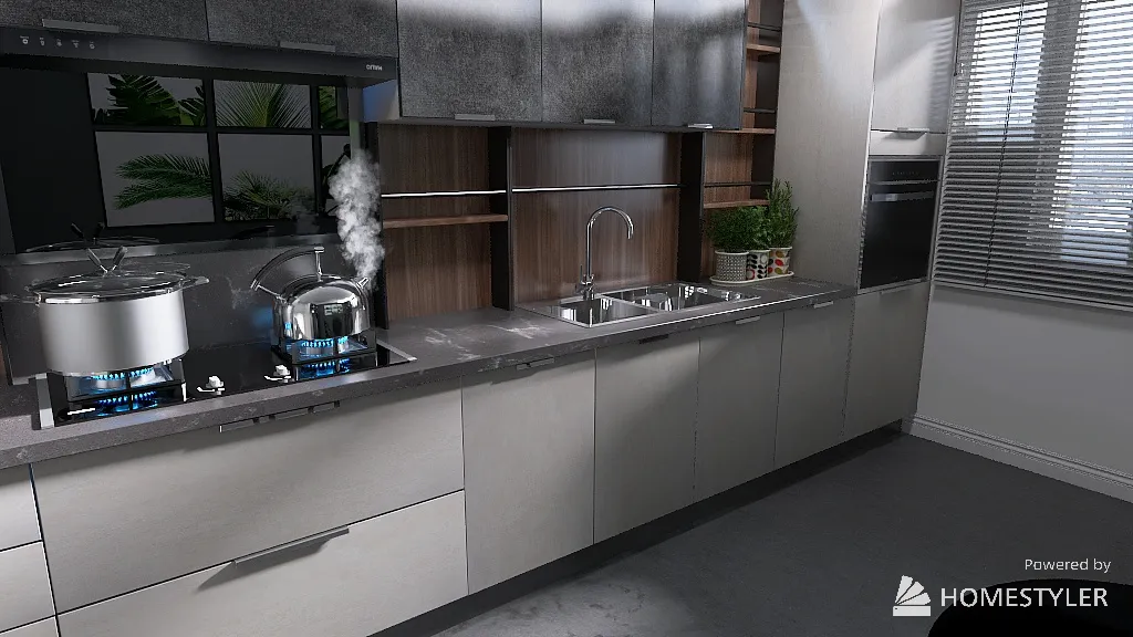 Kitchen 3d design renderings