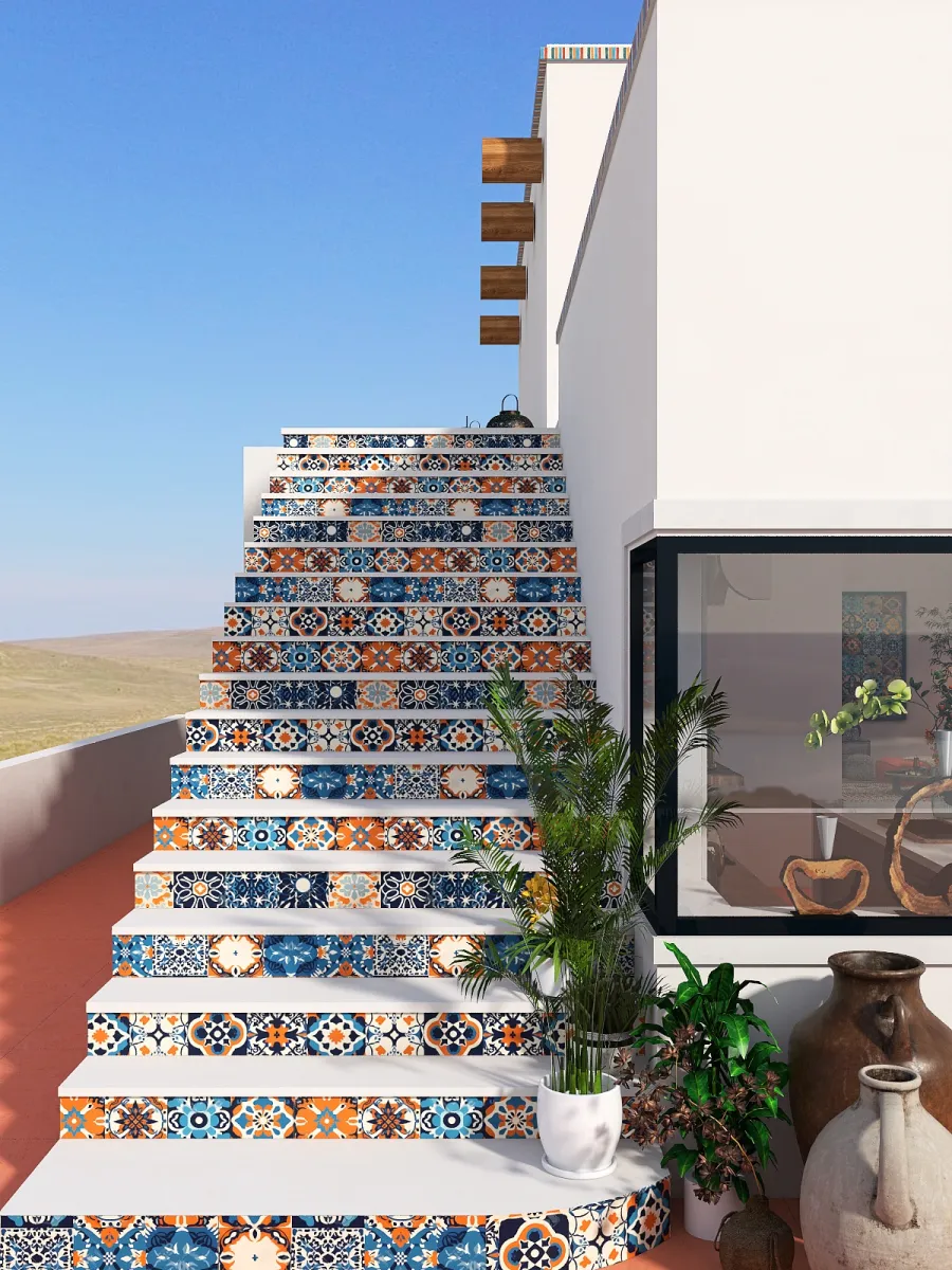 Oasis by the Tislit Lake, Morocco 3d design renderings
