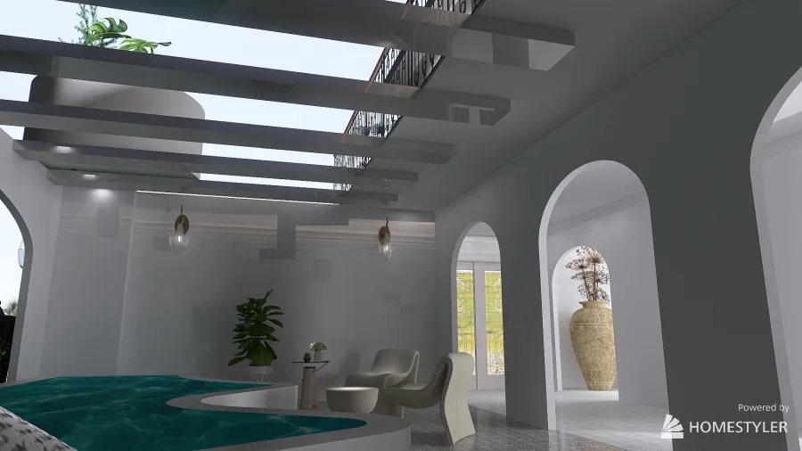 Peaceful House 3d design renderings