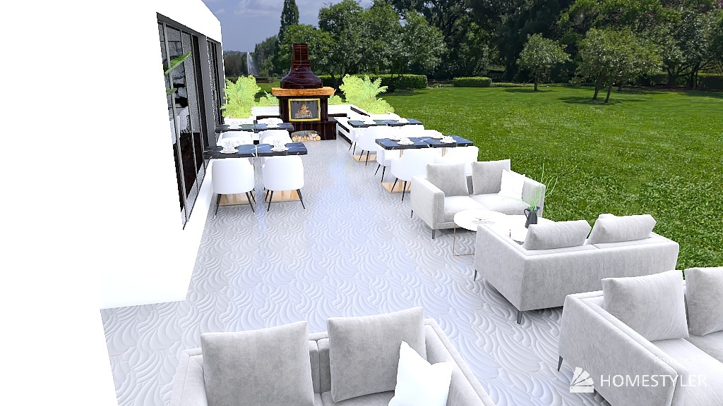 Shriya S - Coffee Shop 3d design renderings